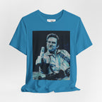 Folsom Prision Blues Johnny Cash Unisex Jersey Short Sleeve Tee