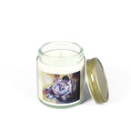 Romantic Art Scented Candle - Coconut Apricot Wax (4oz, 9oz) | Perfect Gift for Couples