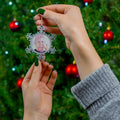 Anthony Bourdain Pewter Snowflake Ornament by Mel Fiorentino