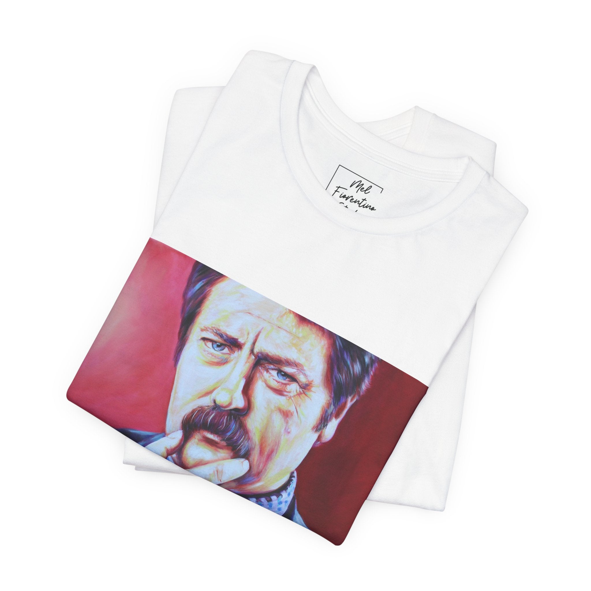 Ron Swanson Unisex Jersey Short Sleeve Tee