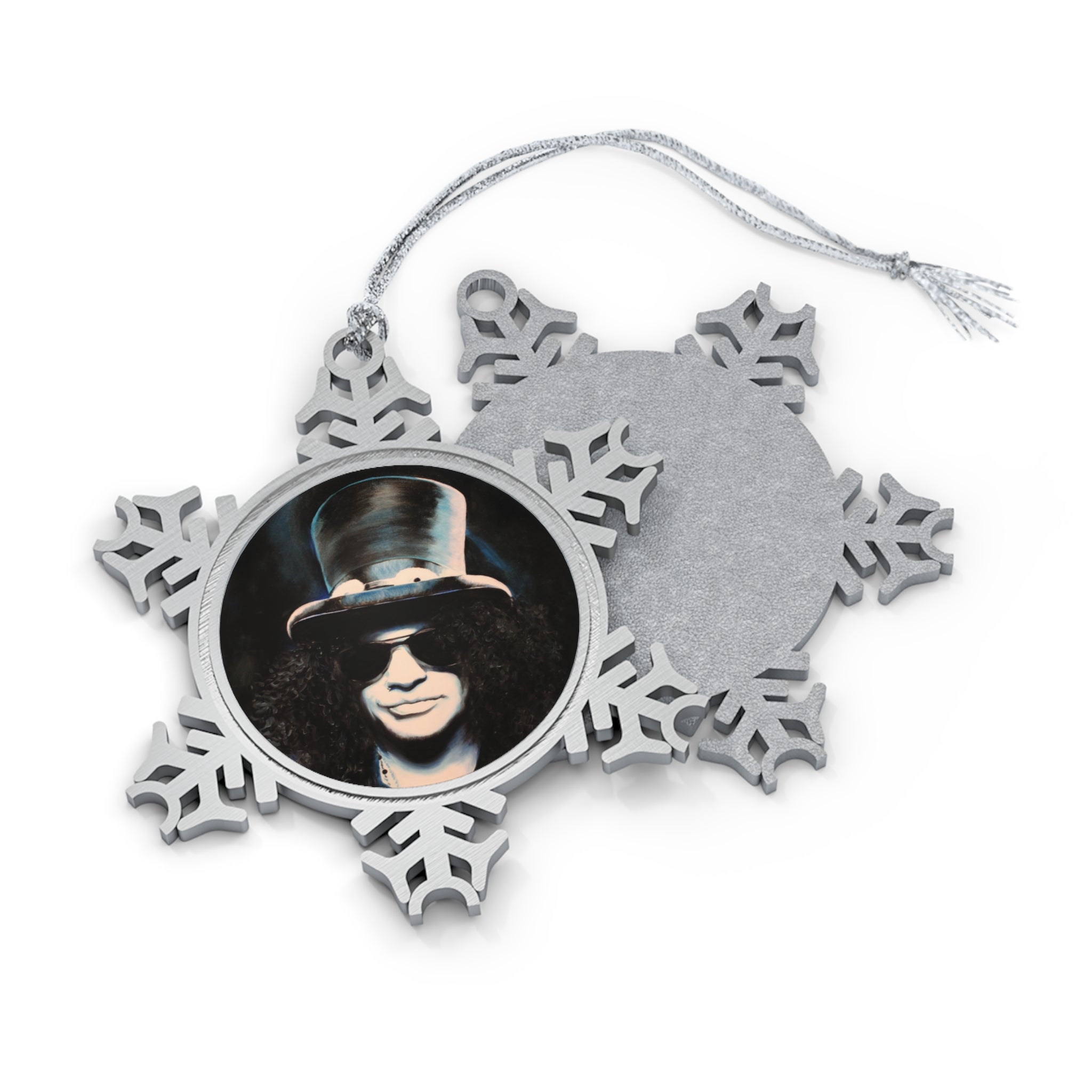 Slash Pewter Snowflake Ornament
