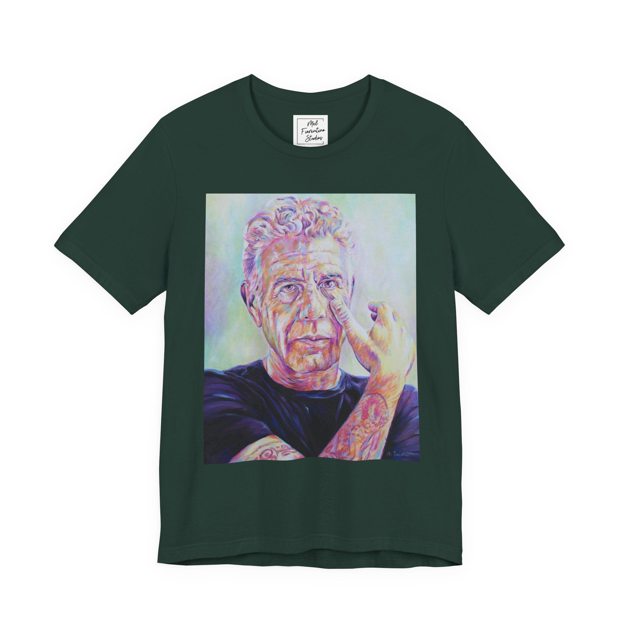 Anthony Bourdain Unisex Jersey Short Sleeve Tee
