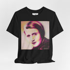 Ayn Rand Writer Unisex Jersey Short Sleeve Tee