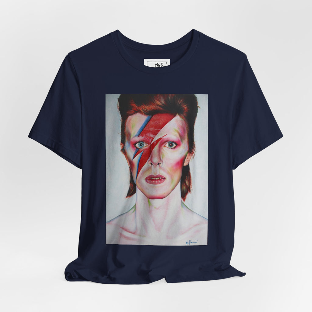 Aladdin Sane David Bowie Unisex Jersey Short Sleeve Tee