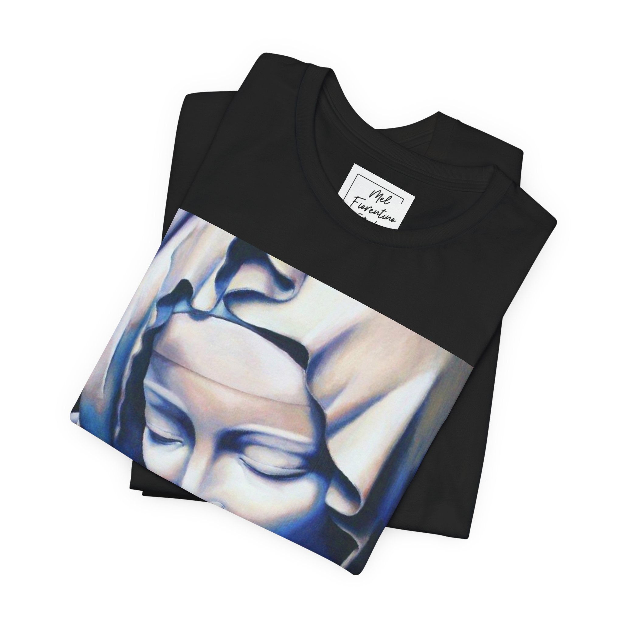 Mother Mary Pieta Michelangelo Unisex Jersey Short Sleeve Tee