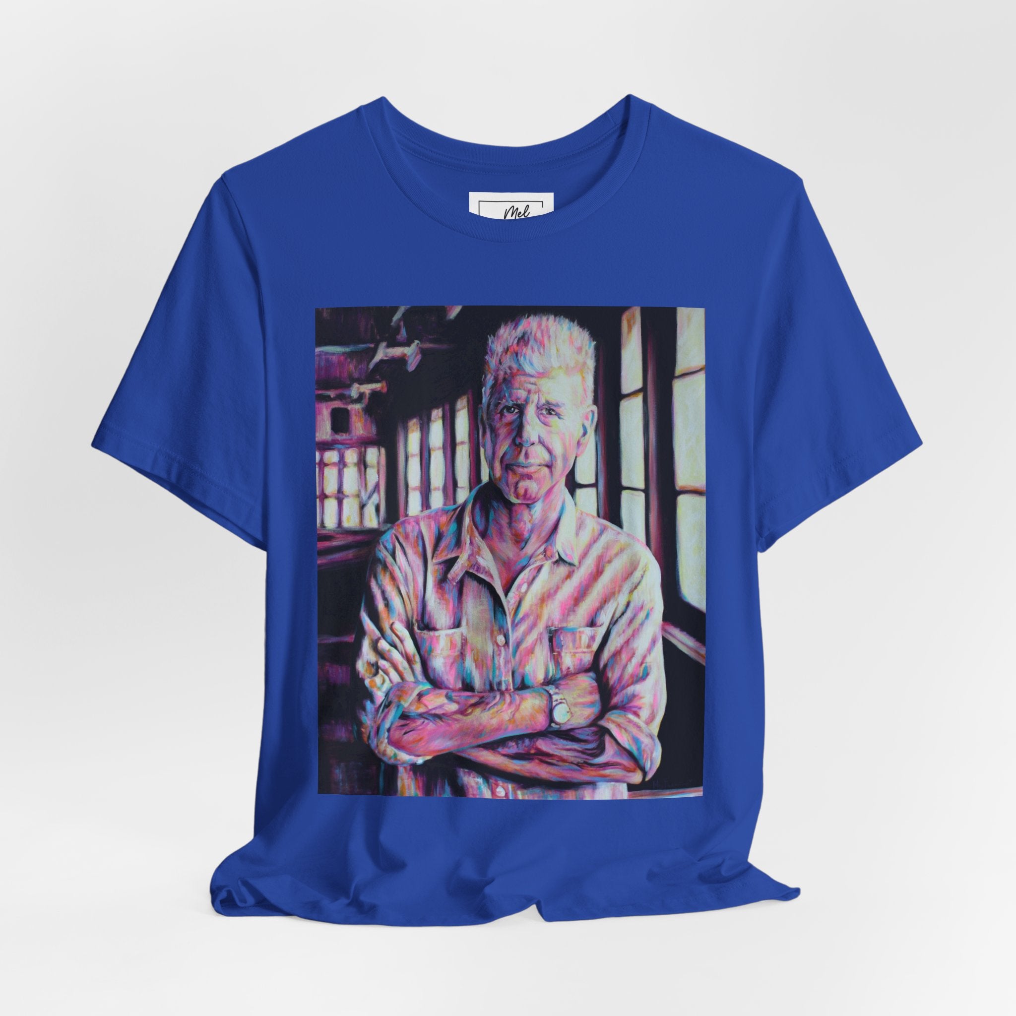 Anthony Bourdain II Unisex Jersey Short Sleeve Tee