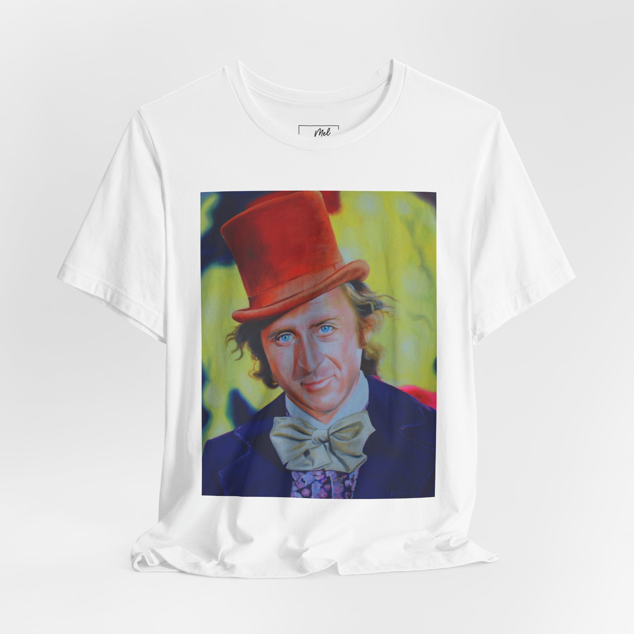 Willy Wonka Gene Wilder Unisex Jersey Short Sleeve Tee
