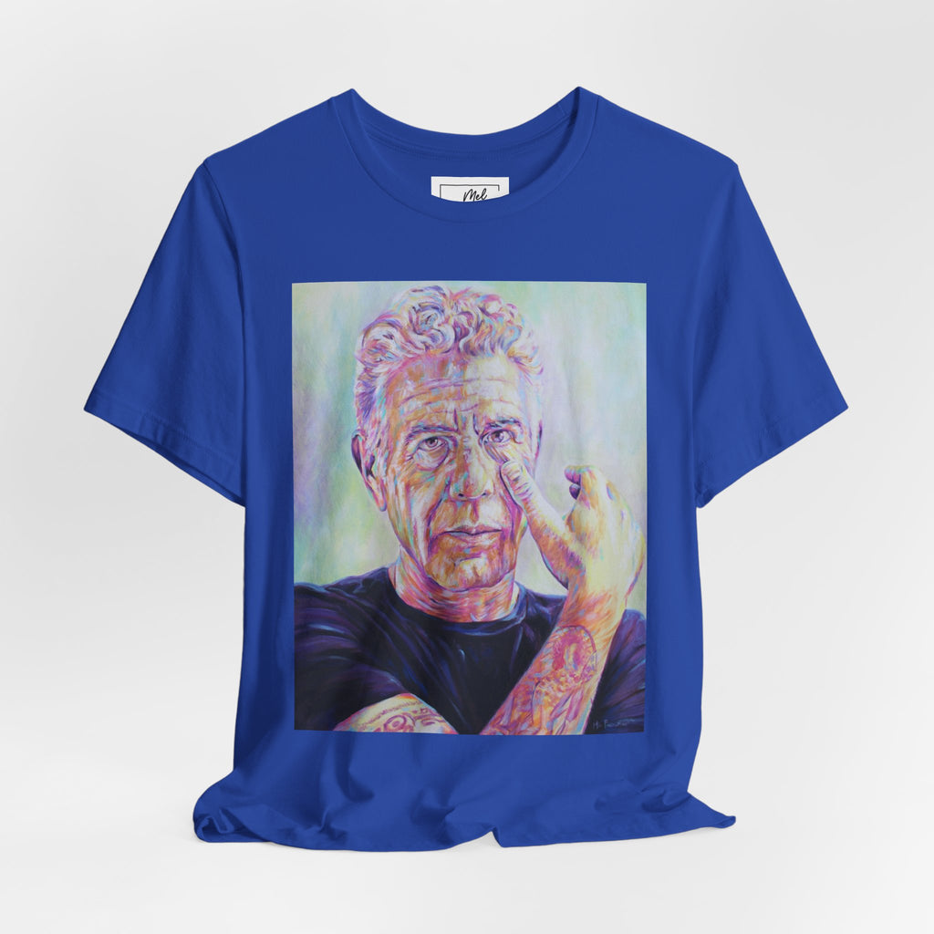 Anthony Bourdain Unisex Jersey Short Sleeve Tee