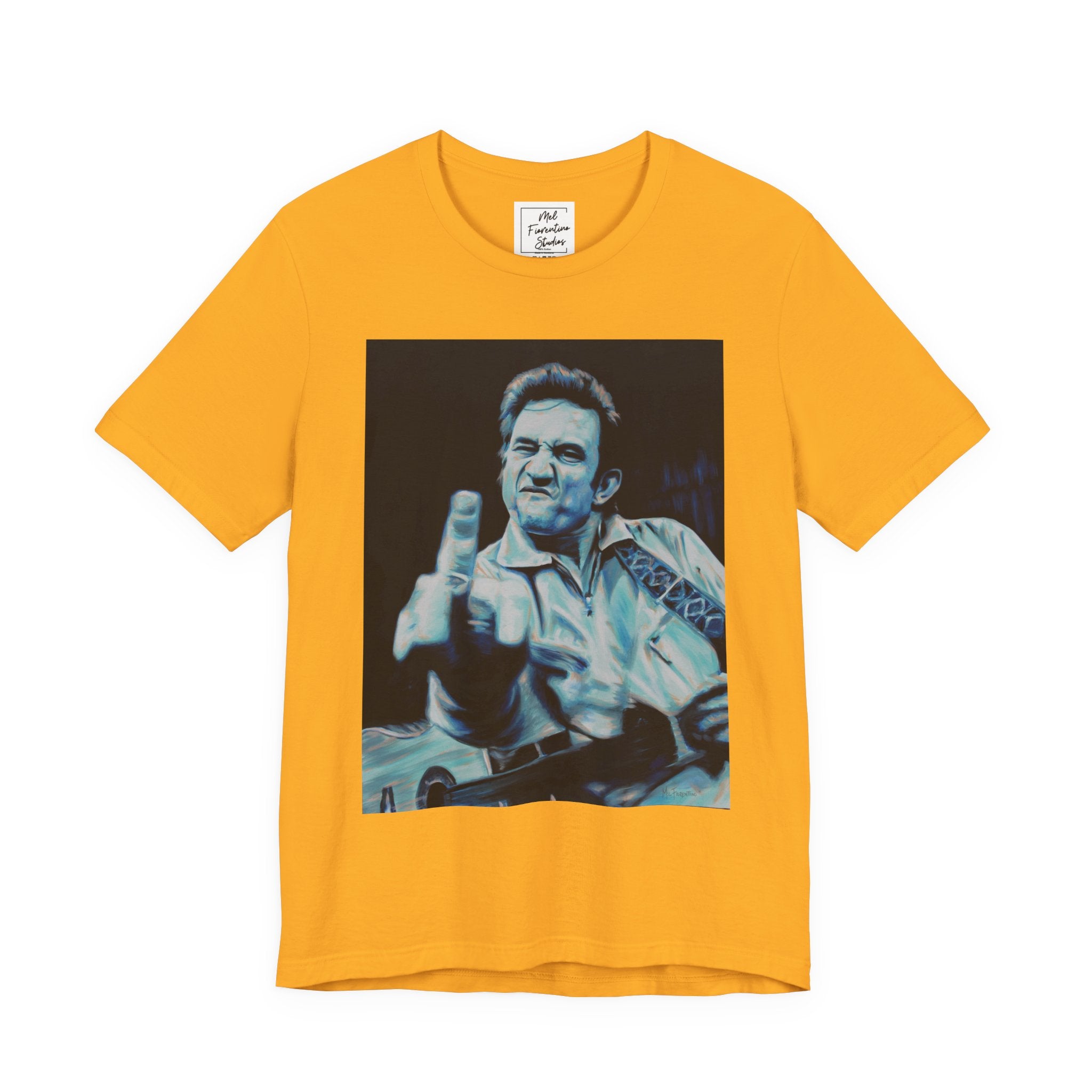 Folsom Prision Blues Johnny Cash Unisex Jersey Short Sleeve Tee