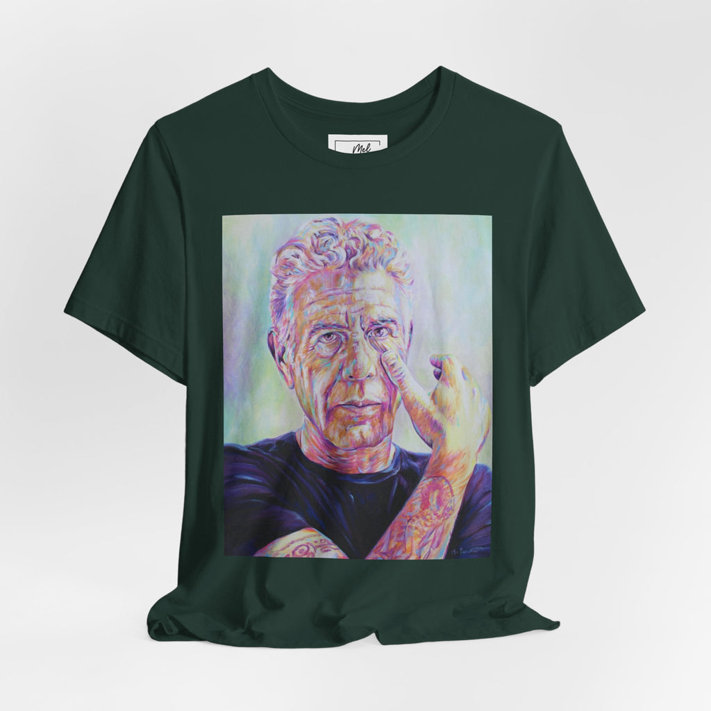 Anthony Bourdain Unisex Jersey Short Sleeve Tee