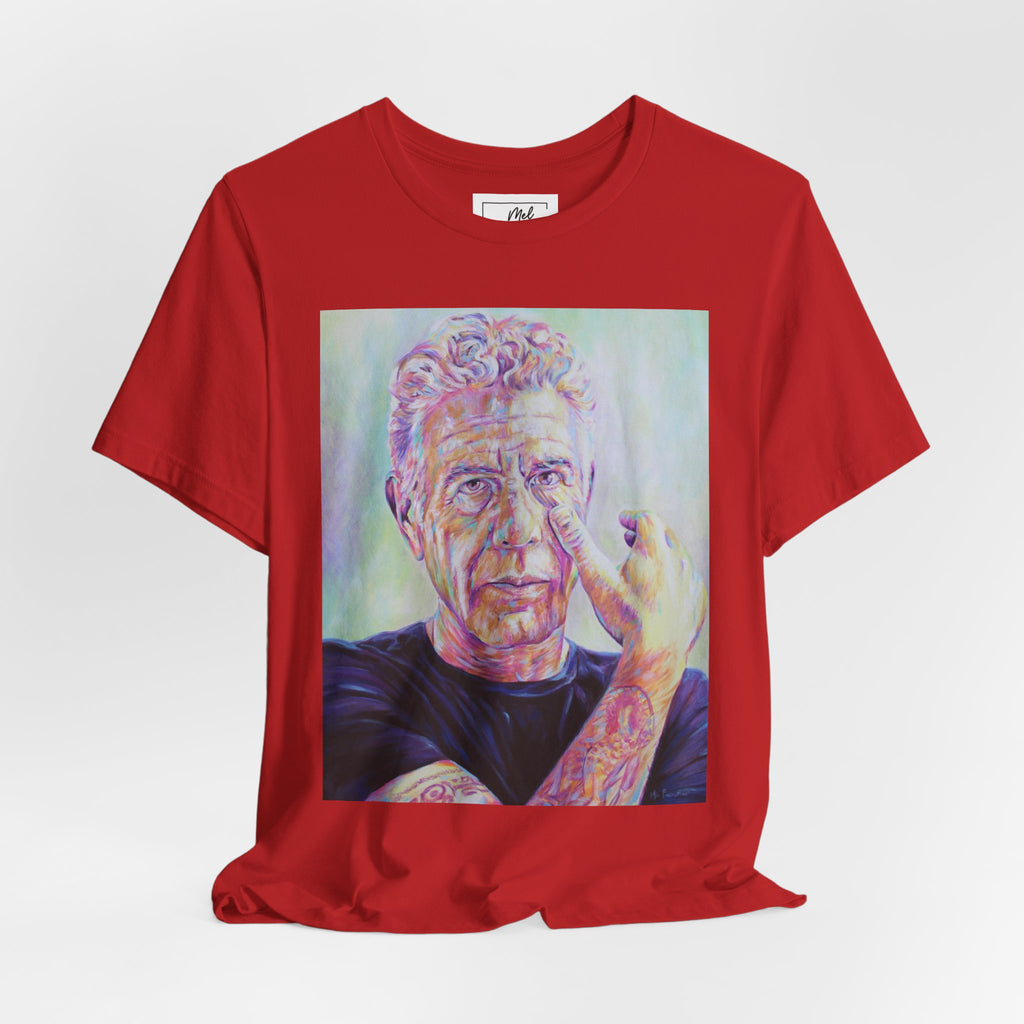 Anthony Bourdain Unisex Jersey Short Sleeve Tee