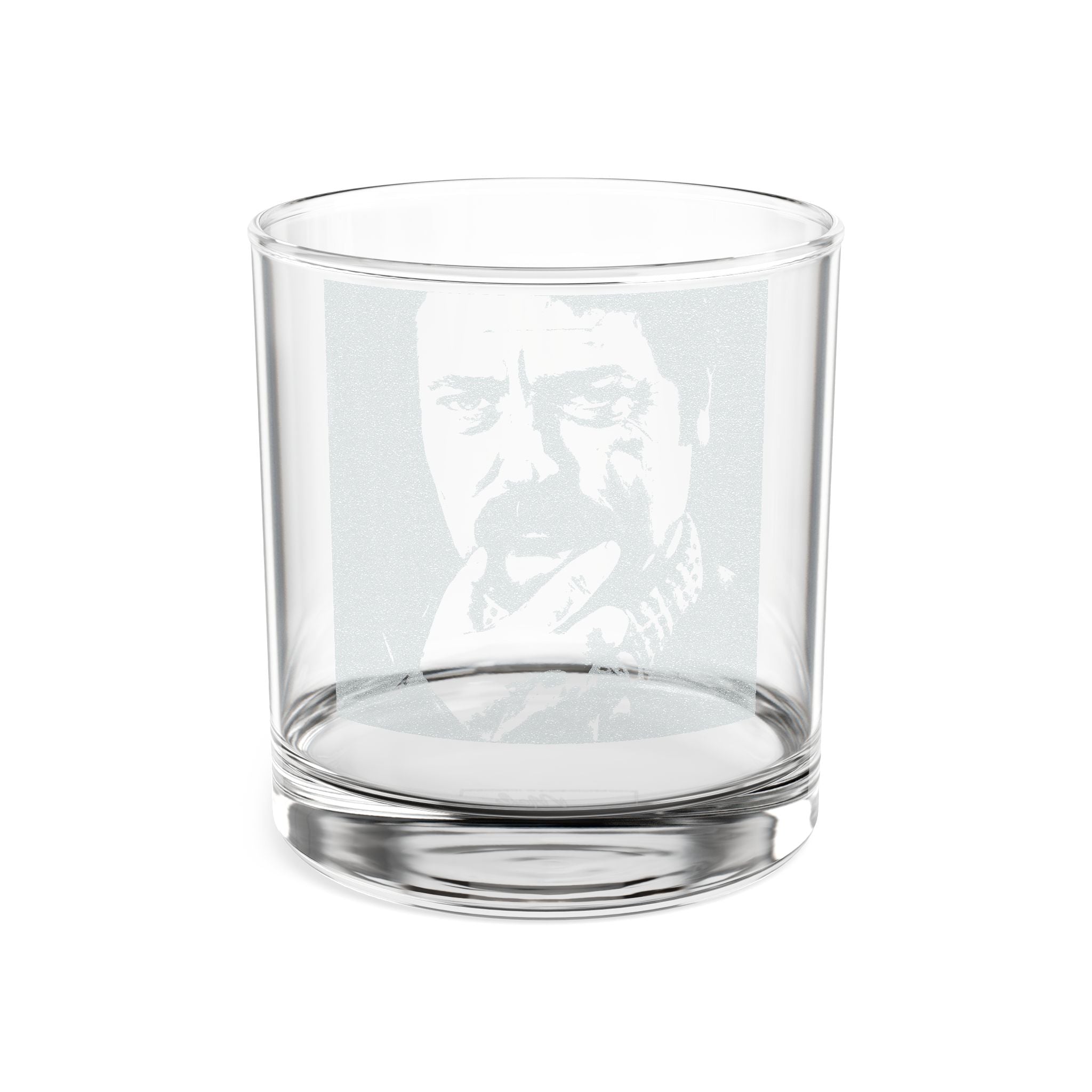 Ron Swanson Engraved Whiskey Glass, 10.5oz by Mel Fiorentino