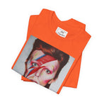 Aladdin Sane David Bowie Unisex Jersey Short Sleeve Tee