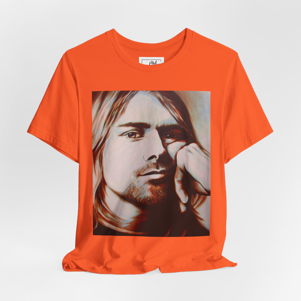 Kurt Cobain Nirvana Unisex Jersey Short Sleeve Tee