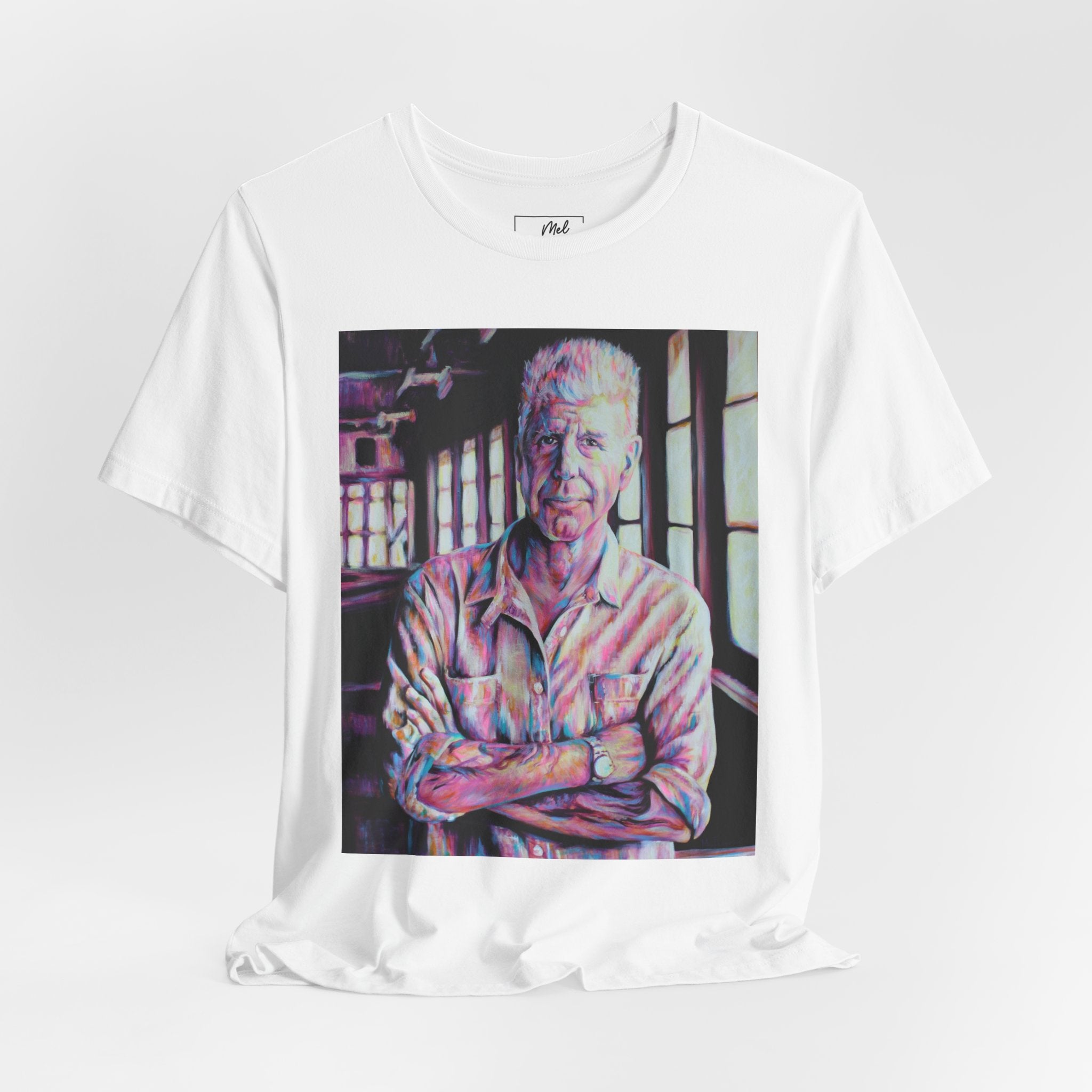 Anthony Bourdain II Unisex Jersey Short Sleeve Tee