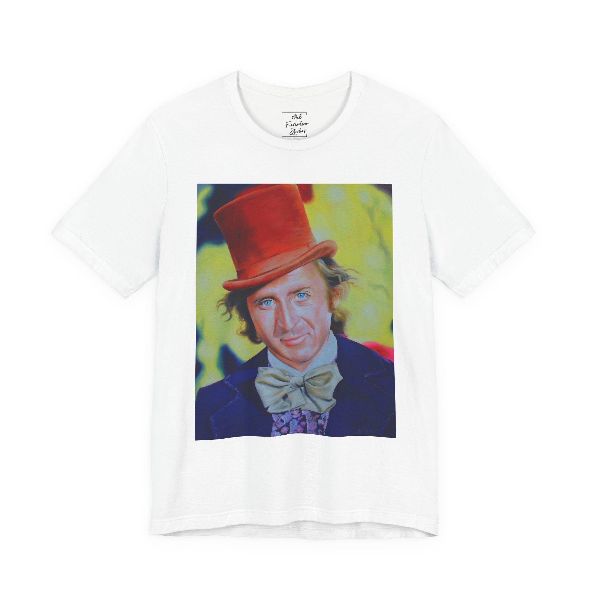 Willy Wonka Gene Wilder Unisex Jersey Short Sleeve Tee