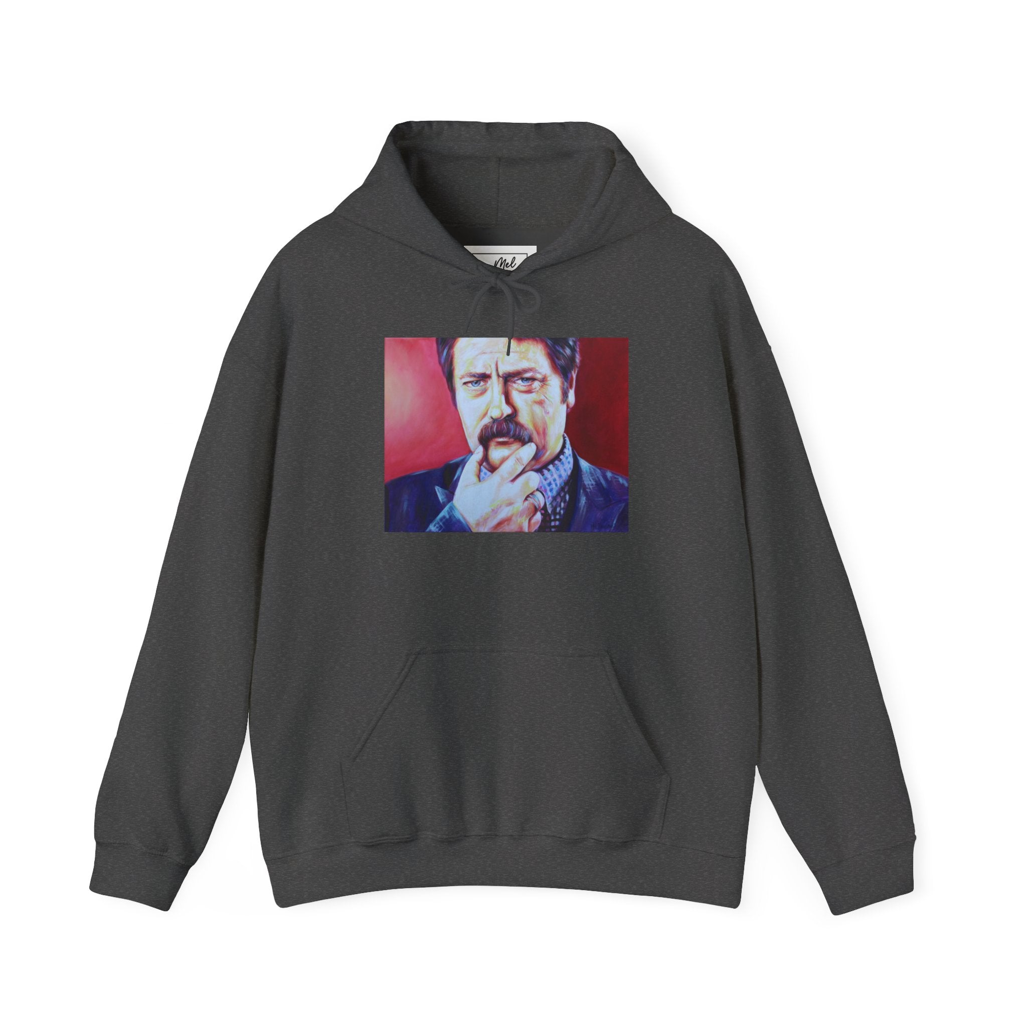 Ron Swanson Unisex Heavy Blend™ Hooded Sweatshirt