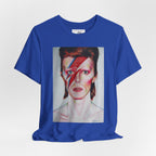 Aladdin Sane David Bowie Unisex Jersey Short Sleeve Tee