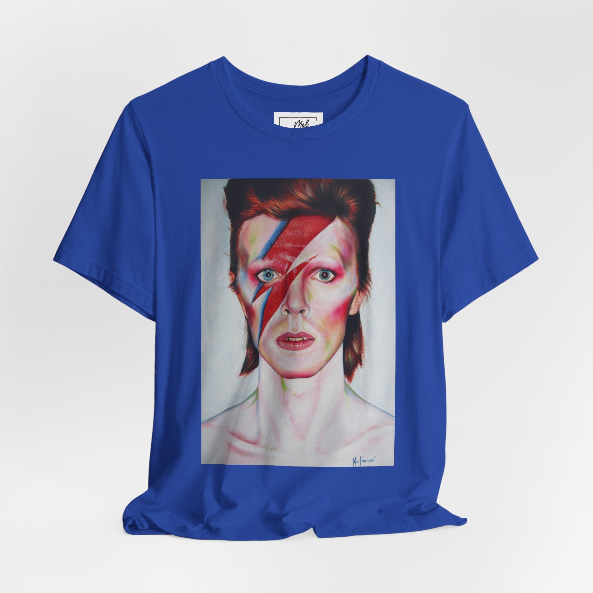 Aladdin Sane David Bowie Unisex Jersey Short Sleeve Tee