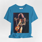 Jimmy Page Led Zeppelin Unisex Jersey Short Sleeve Tee
