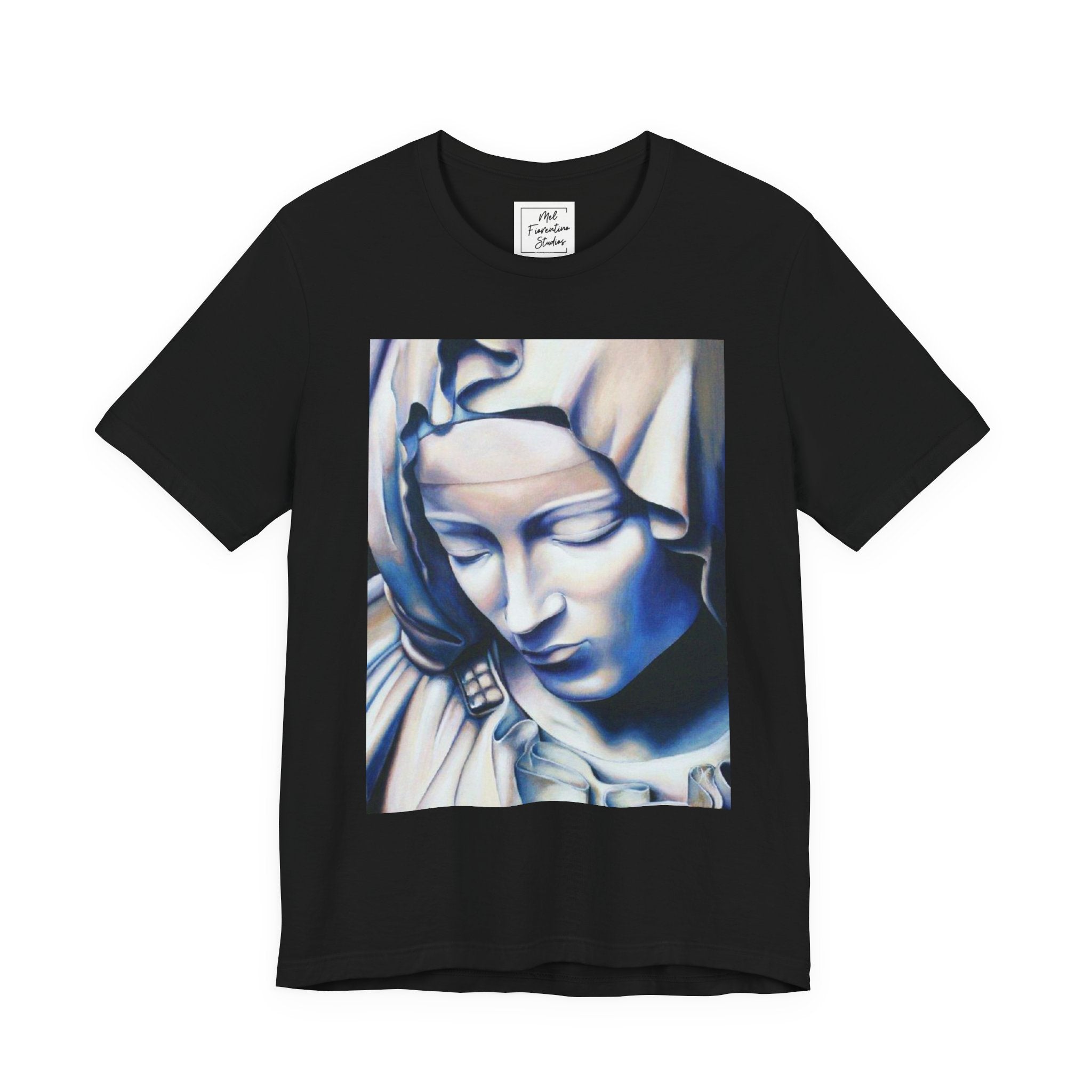 Mother Mary Pieta Michelangelo Unisex Jersey Short Sleeve Tee