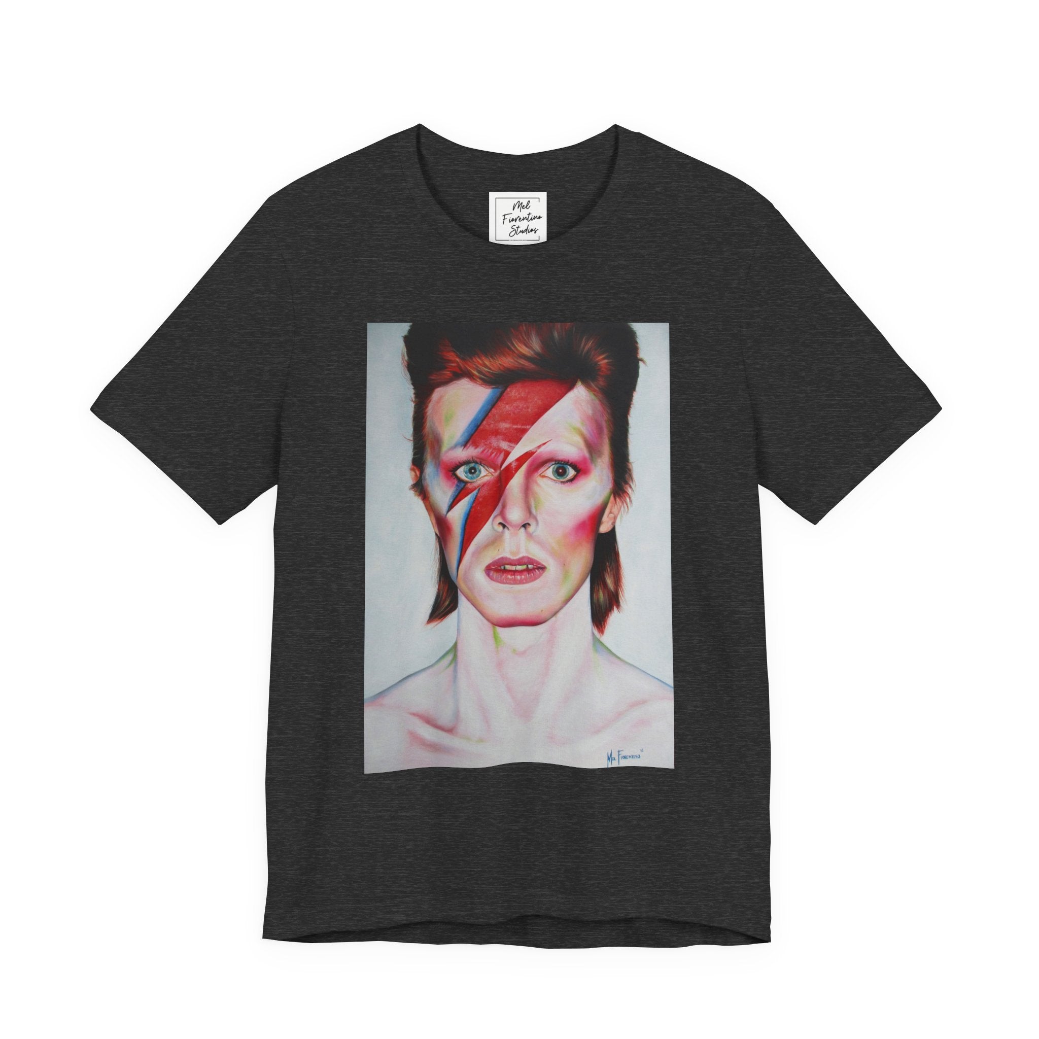 Aladdin Sane David Bowie Unisex Jersey Short Sleeve Tee