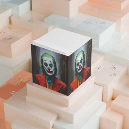 The Joker Note Cube by artist Mel Fiorentino