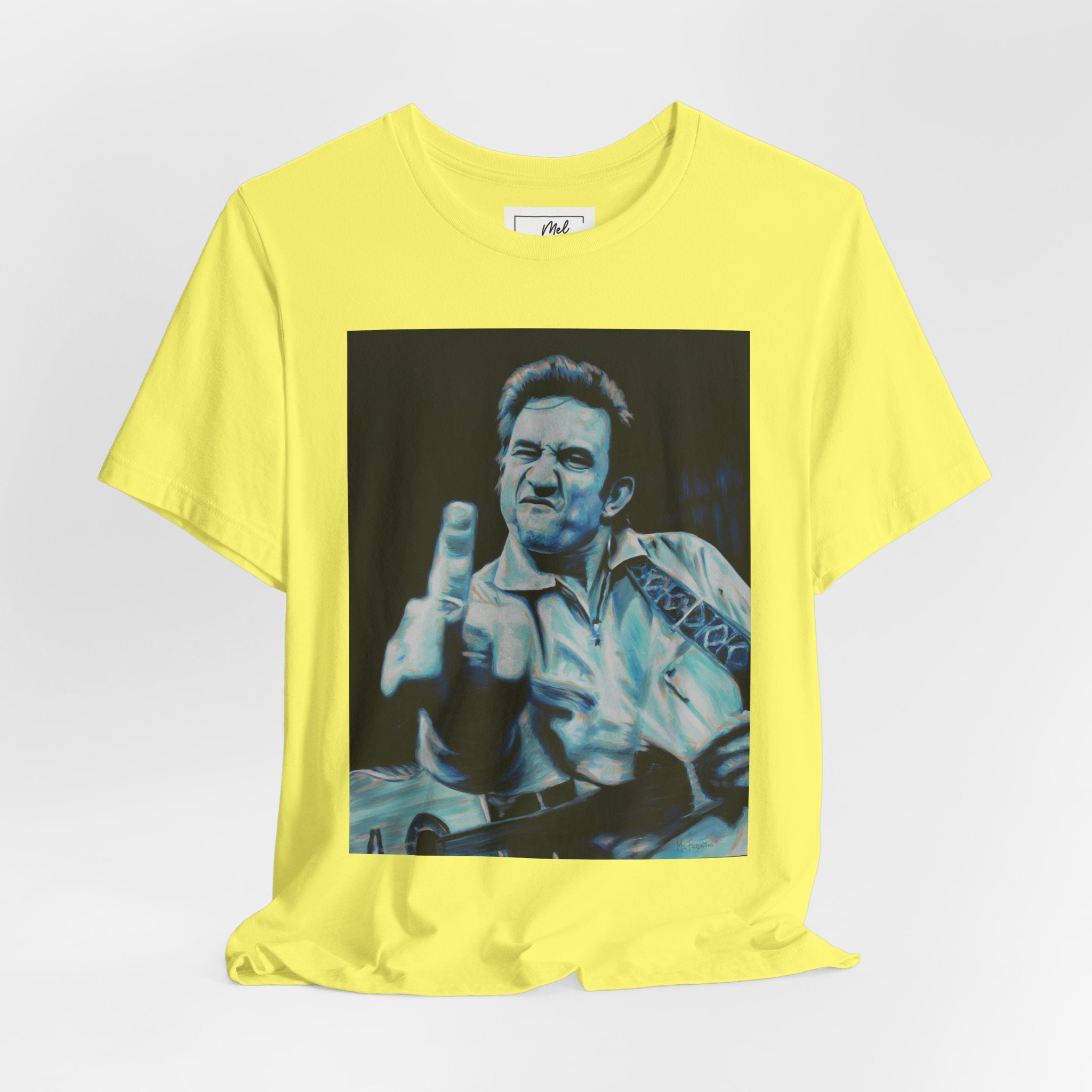 Folsom Prision Blues Johnny Cash Unisex Jersey Short Sleeve Tee