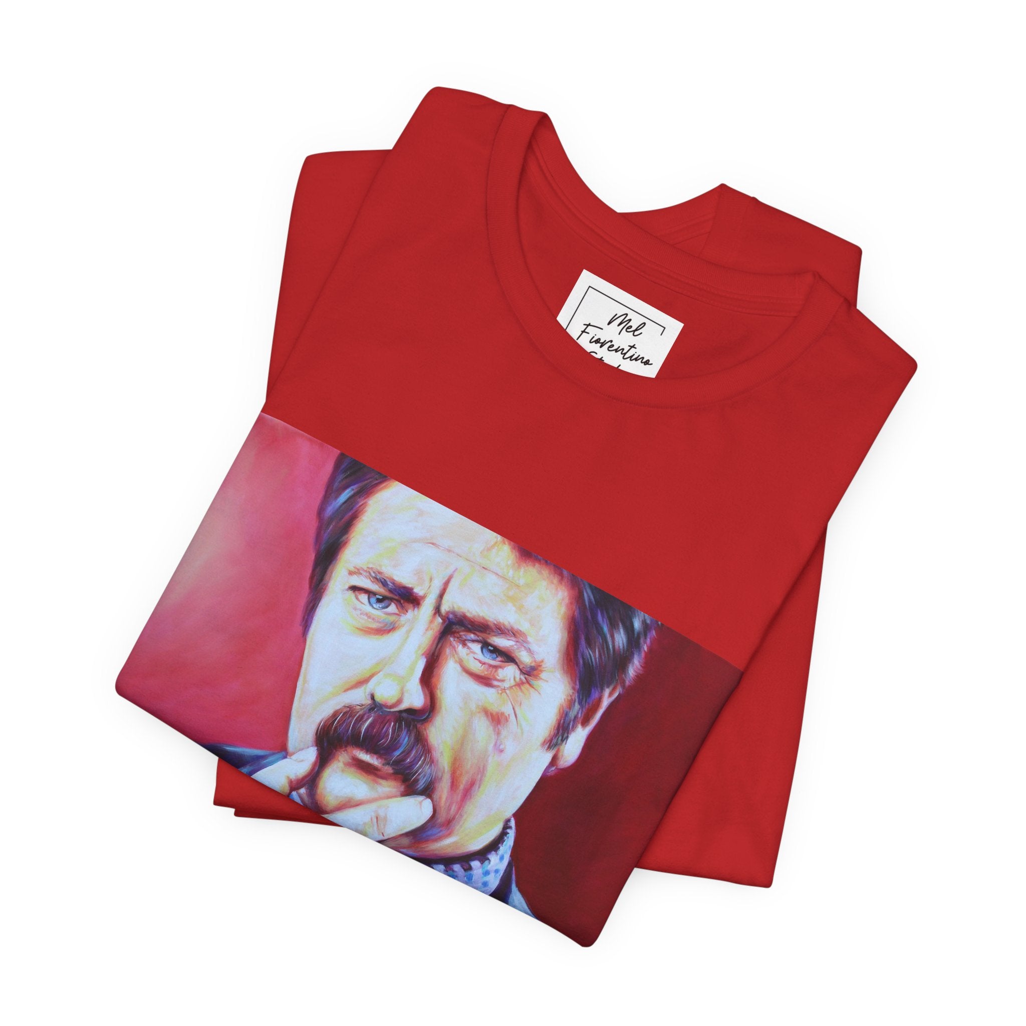 Ron Swanson Unisex Jersey Short Sleeve Tee