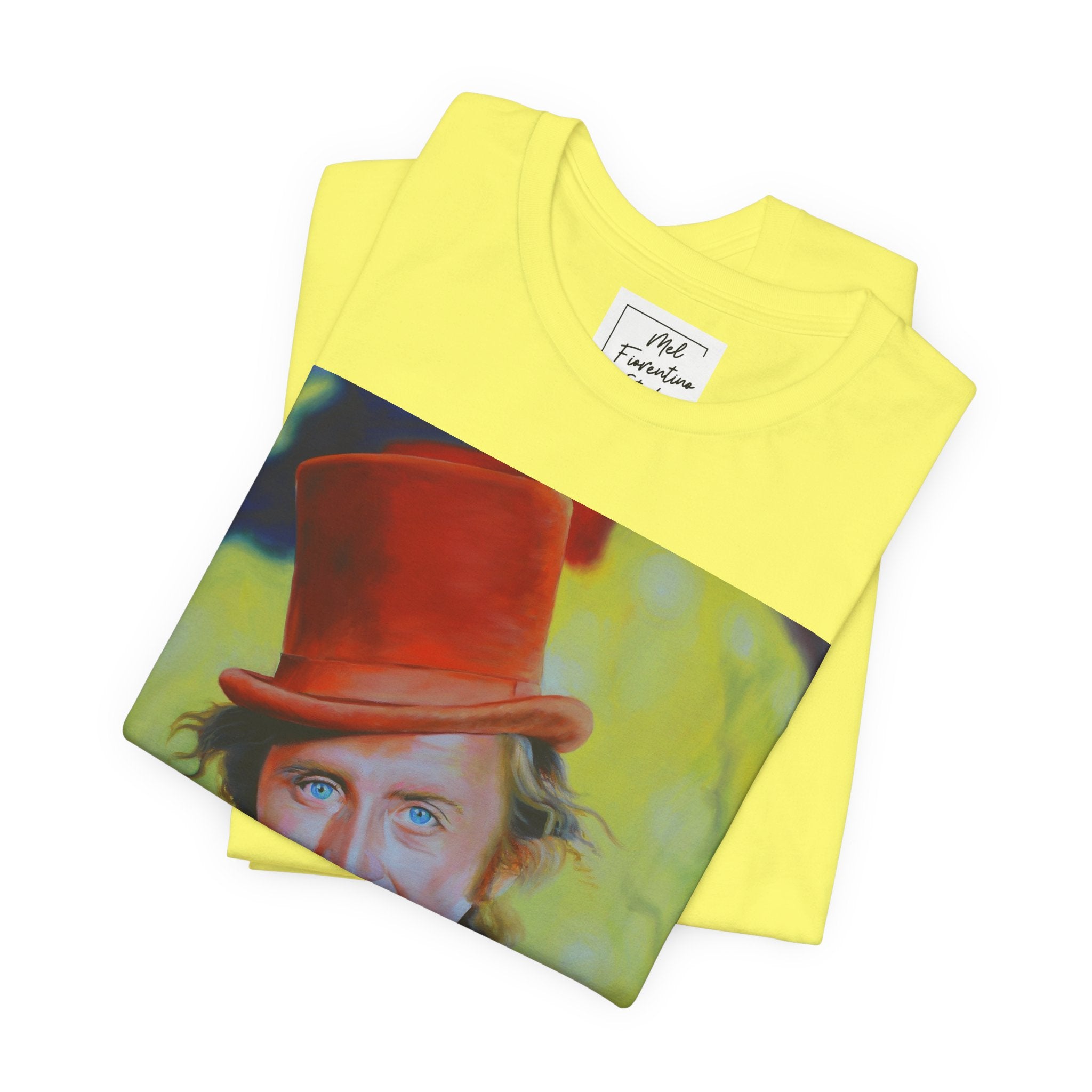 Willy Wonka Gene Wilder Unisex Jersey Short Sleeve Tee