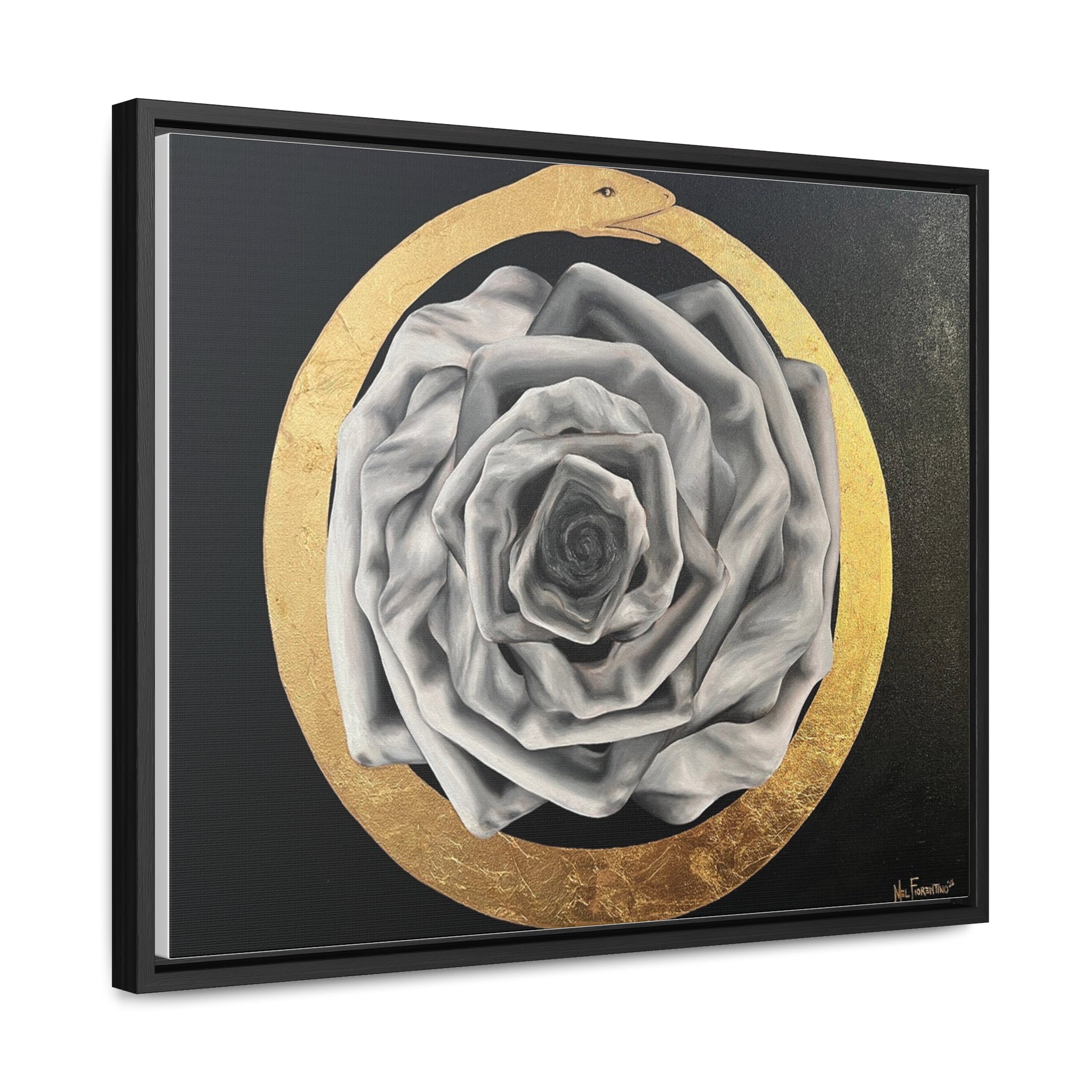 Ouroboros by Mel Fiorentino Framed Canvas Reproduction