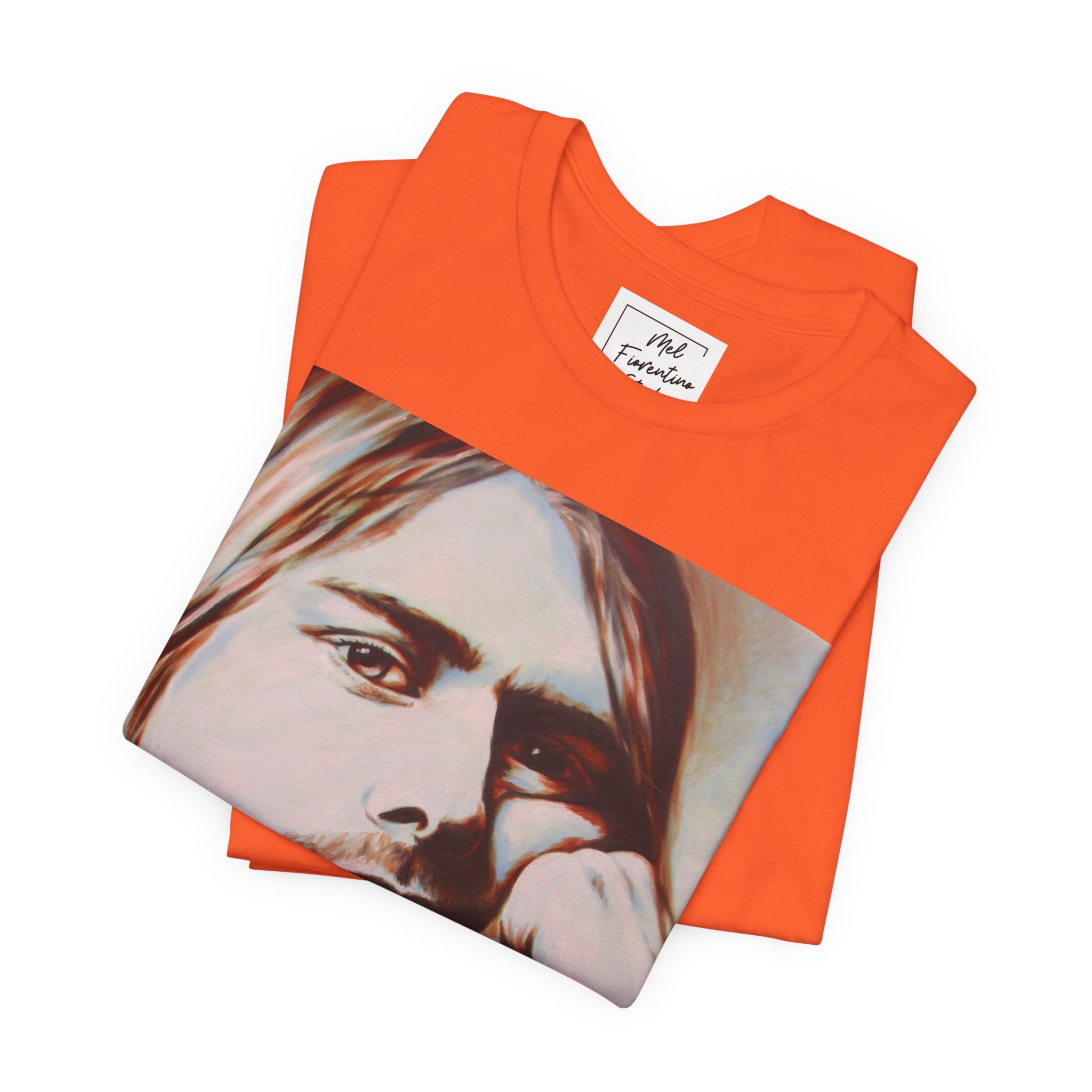 Kurt Cobain Nirvana Unisex Jersey Short Sleeve Tee