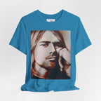 Kurt Cobain Nirvana Unisex Jersey Short Sleeve Tee