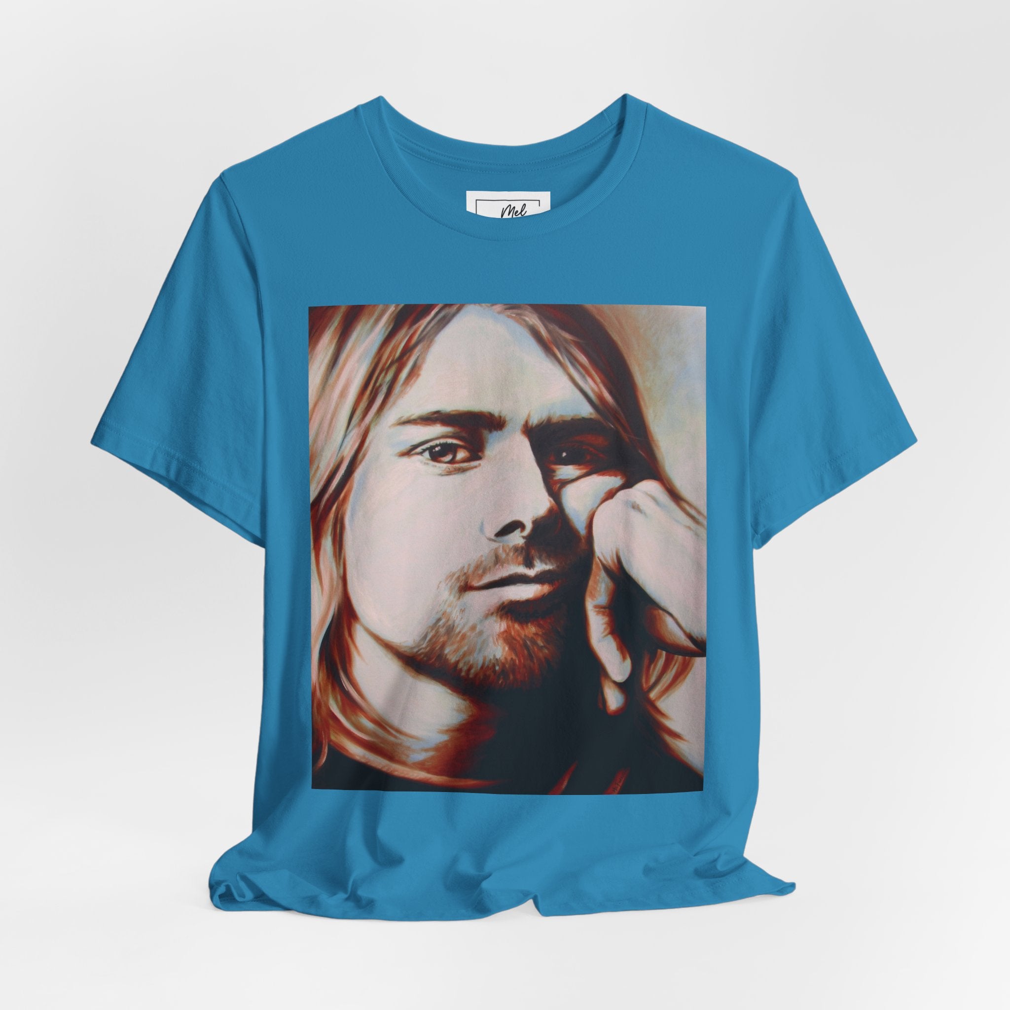 Kurt Cobain Nirvana Unisex Jersey Short Sleeve Tee