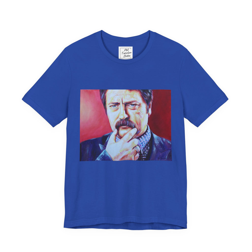 Ron Swanson Unisex Jersey Short Sleeve Tee