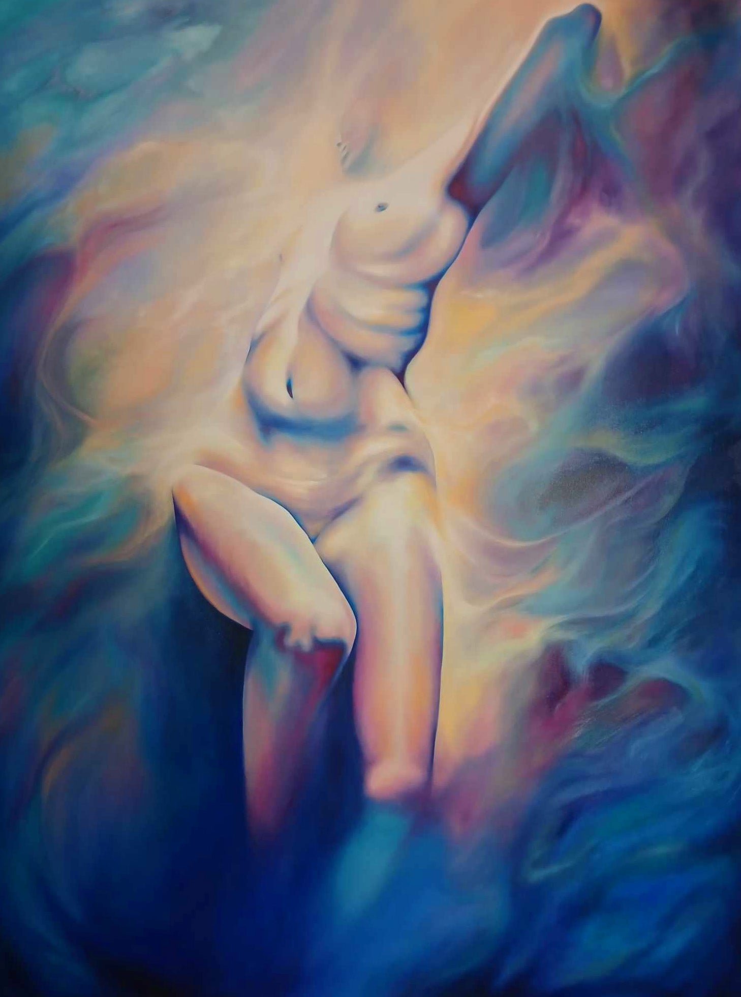 Ascension Original painting by Mel Fiorentino