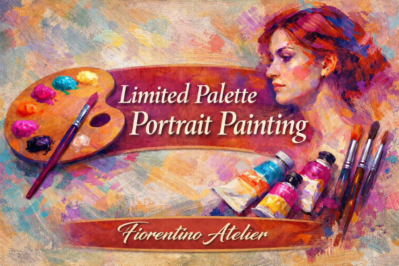 Limited Palette Portrait Painting w/ Mel Fiorentino
