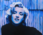 Marilyn Monroe in Blue