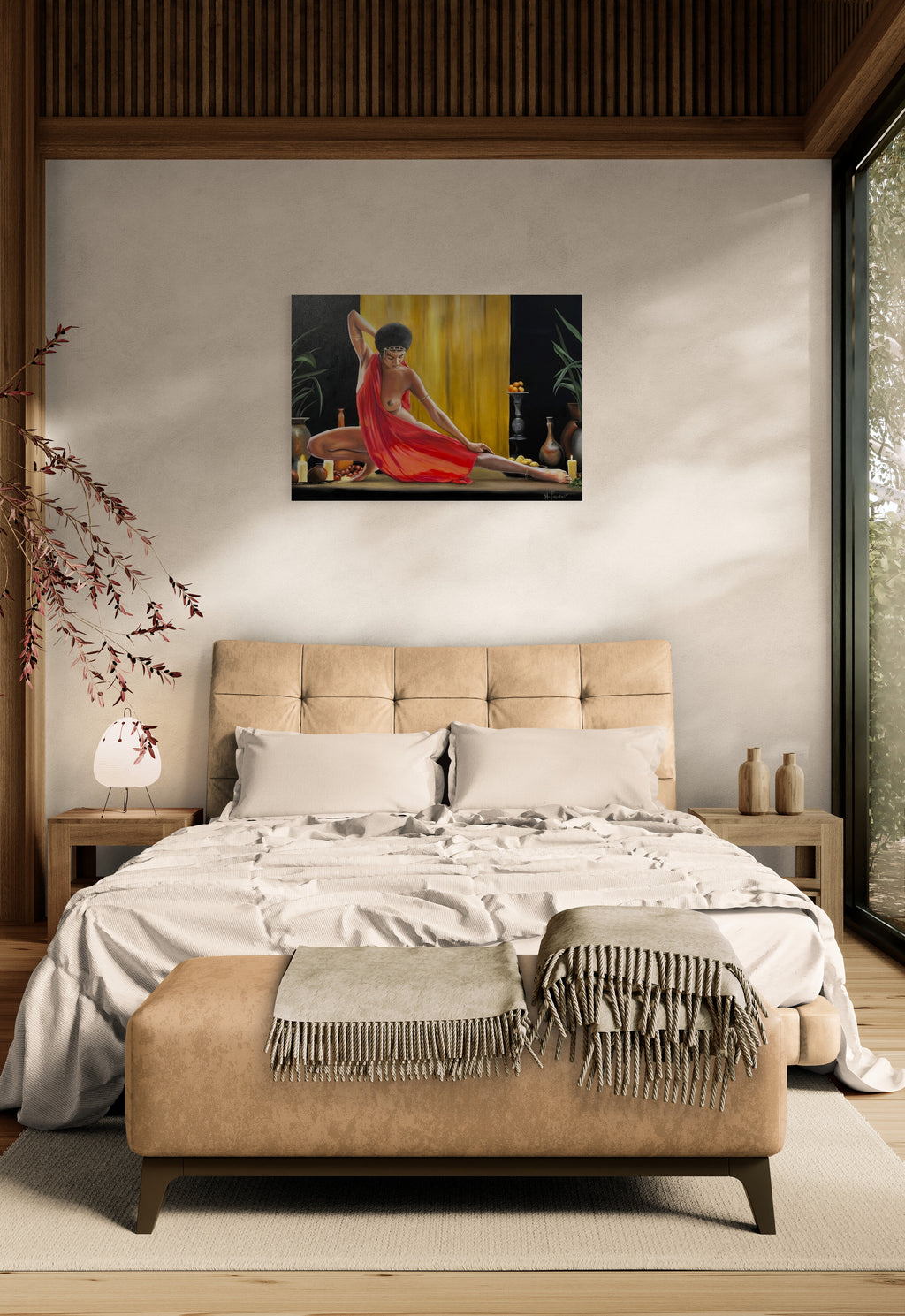 Queen of Sheba Original Oil Painting