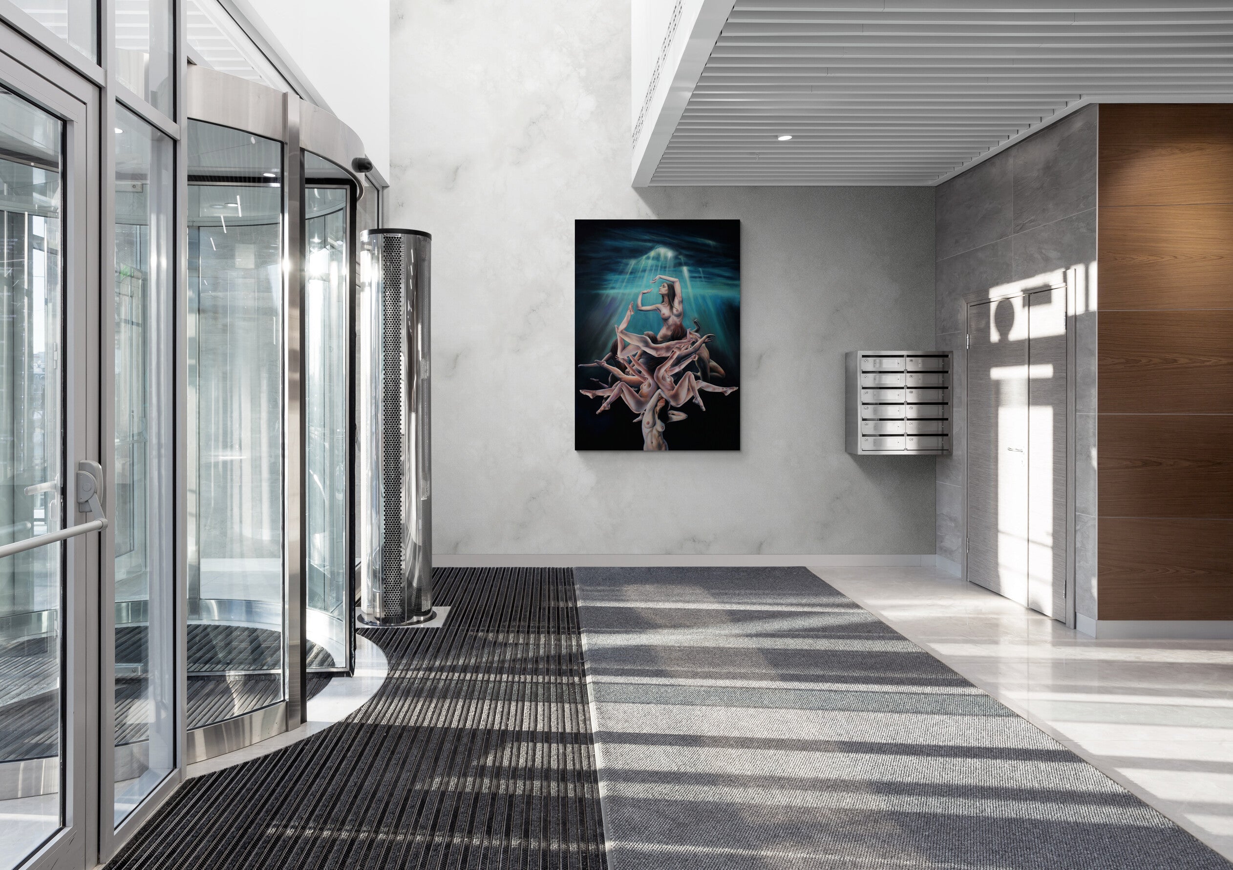 The Primordial Dance Original Oil Painting