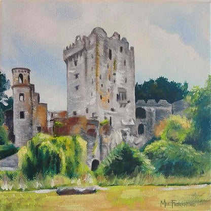 Blarney Castle, Ireland Original Oil Painting