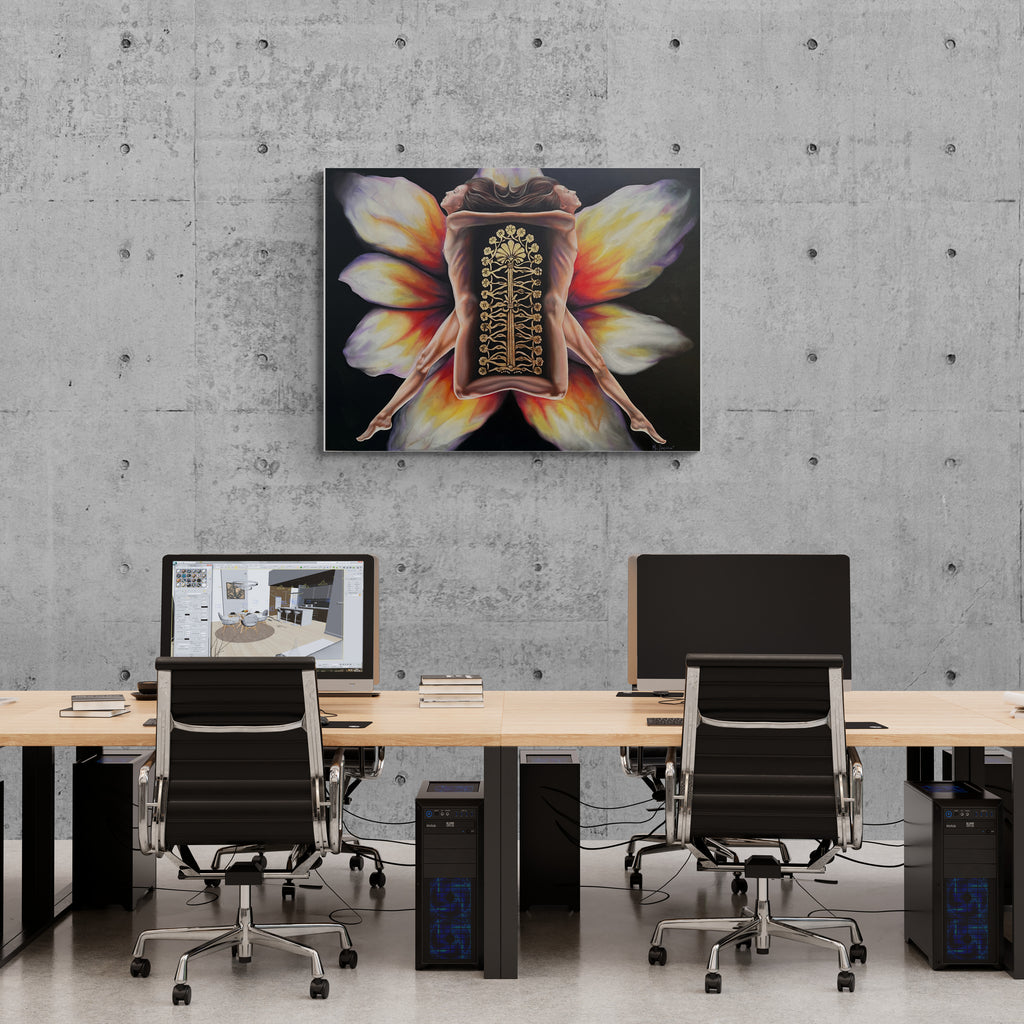 The Door Original Oil Painting