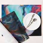 Celestial Collection – Premium Fabric Placemats (Set of 4)