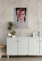 Aladdin Sane Original Painting by Mel Fiorentino