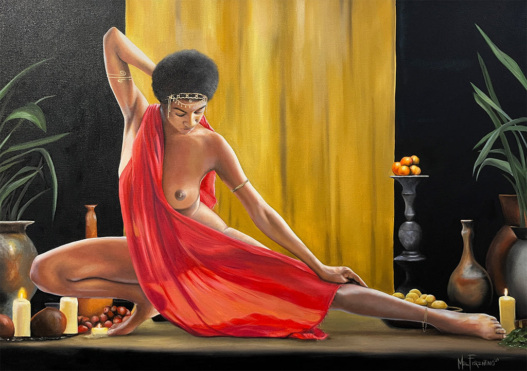 Queen of Sheba Original Oil Painting